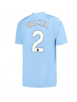 Manchester City Kyle Walker #2 Replika Hemmakläder 2023-24 Kortärmad